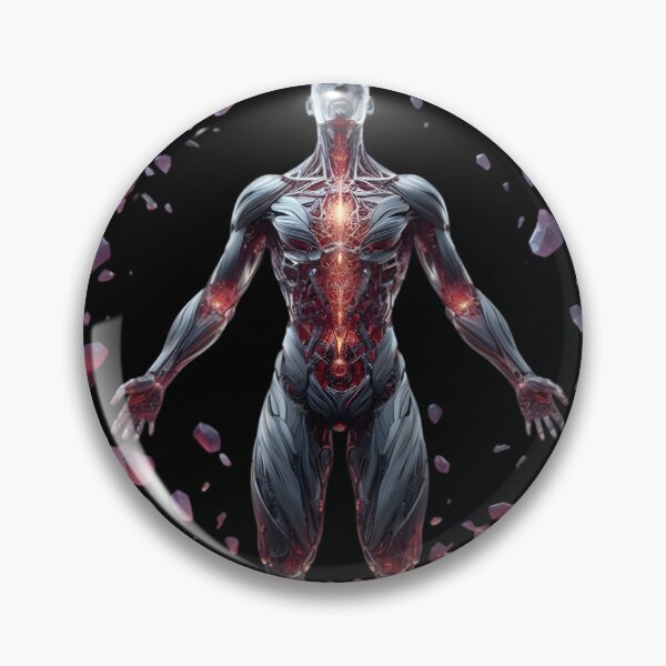 Item preview,  Futuristic Cyborg Surrounded by Crystal Ring designed and sold by IllumeInk.
