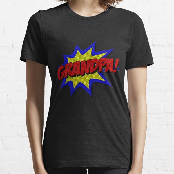 superhero grandpa shirt