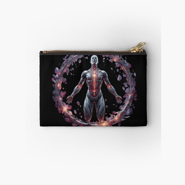 Item preview,  Futuristic Cyborg Surrounded by Crystal Ring designed and sold by IllumeInk.