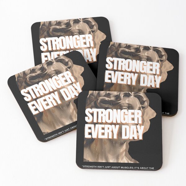 Item preview, Stronger Every Day - A Reminder to Keep Pushing Forward designed and sold by Nalanda2000.