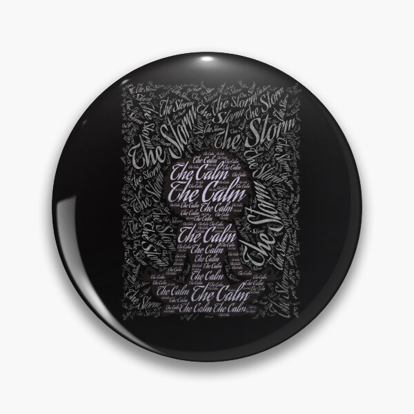 Item preview, The Calm before the Storm Wordcloud Chaos designed and sold by CoolCrazyQuirky.