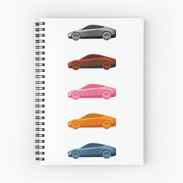 Item preview, (5 pack) Cyber Cab / Robo taxi - tech | minimalist | tesla Stickers designed and sold by PoshPixel.