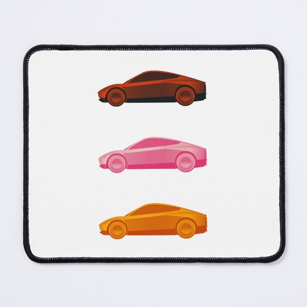 Item preview, (5 pack) Cyber Cab / Robo taxi - tech | minimalist | tesla Stickers designed and sold by PoshPixel.