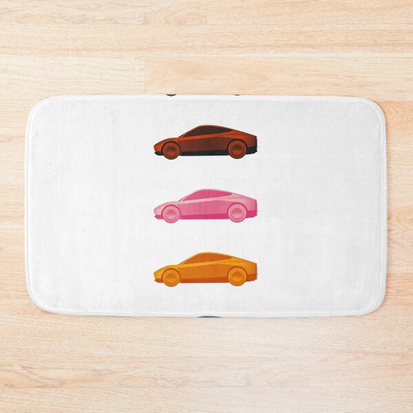 Item preview, (5 pack) Cyber Cab / Robo taxi - tech | minimalist | tesla Stickers designed and sold by PoshPixel.