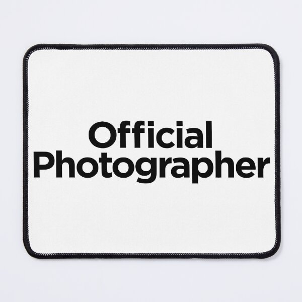 Artikelvorschau, Offizieller Fotograf entworfen und verkauft von Angry Swan Designs.