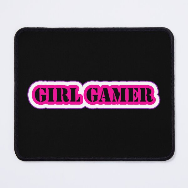 Item preview, Girl Gamer Words in Pink Black White designed and sold by Beachy.