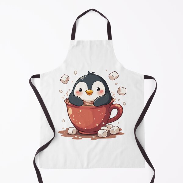 Item preview, kawaii penguin / christmas penguin designed and sold by Krasnovaovaova.