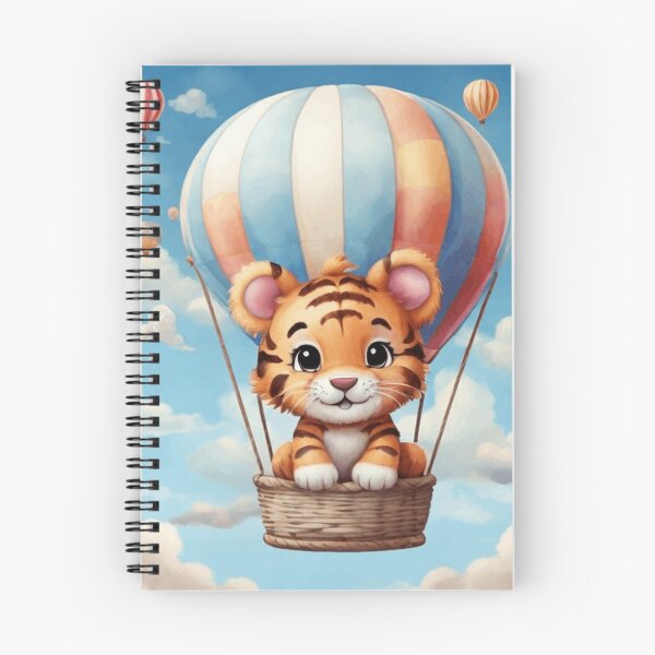 Item preview, Tiger in a Dirigible Balloon designed and sold by Pawsandco.