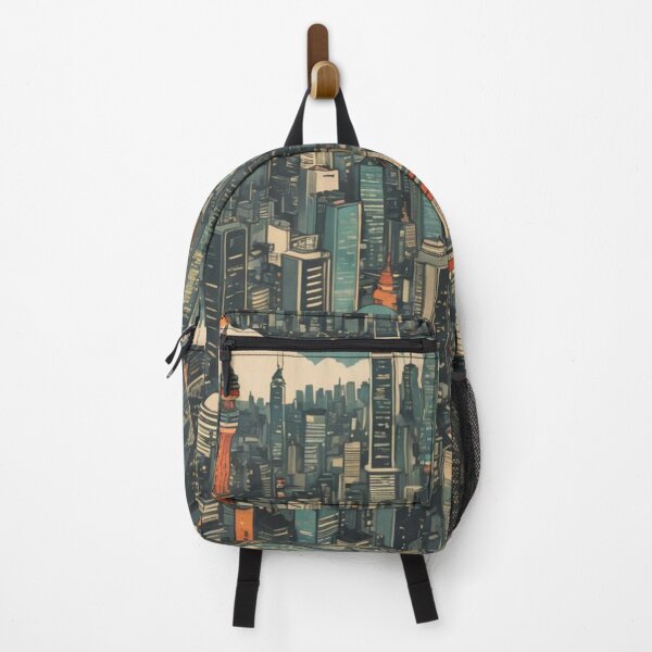 Item preview, Urban Labyrinth: A Futuristic Cityscape designed and sold by ZenOfAIarts.