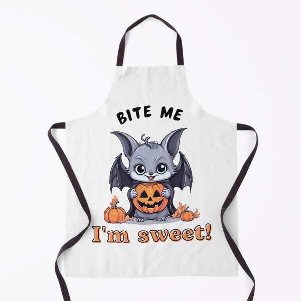 Item preview, Bite Me, I’m Sweet – Funny Halloween Bat Design designed and sold by mARTaCreation.