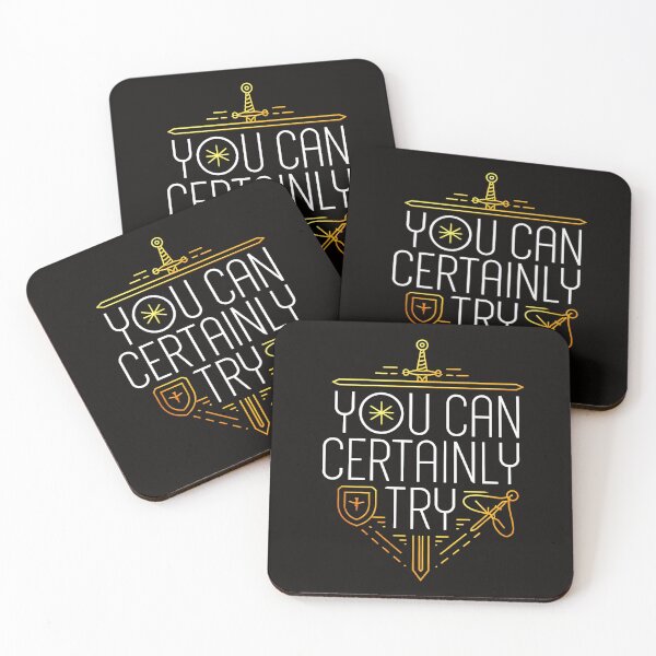 Item preview, You Can Certainly Try - This gift is perfect for gamers and fantasy lovers who embrace challenges. designed and sold by Zyziowsky.