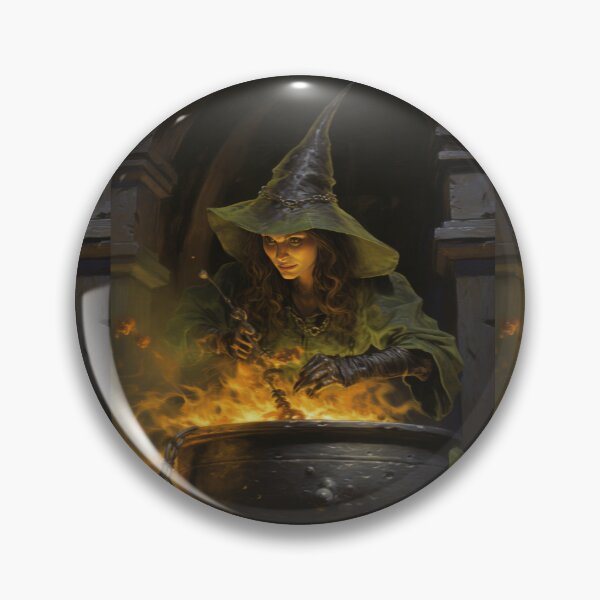 Item preview, Witch portraits in gothic style with magical elements designed and sold by Piotrek0001.