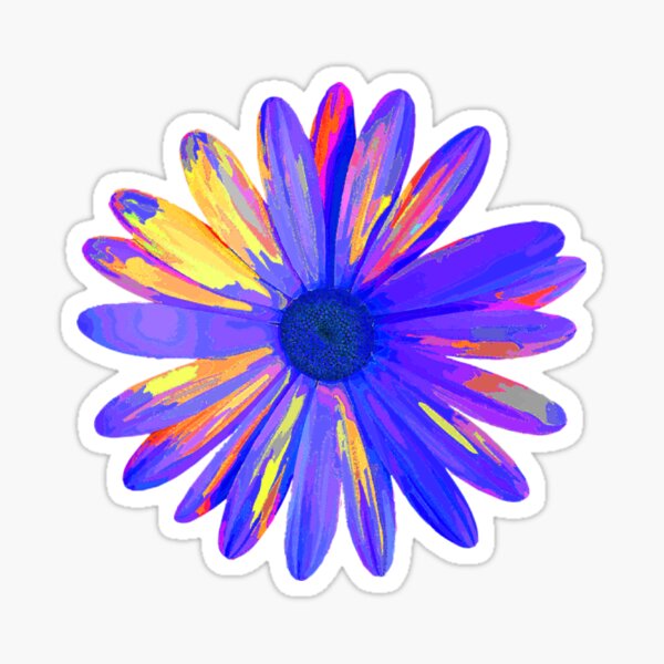Item preview, Purple blue flower  designed and sold by Shanyacreates.