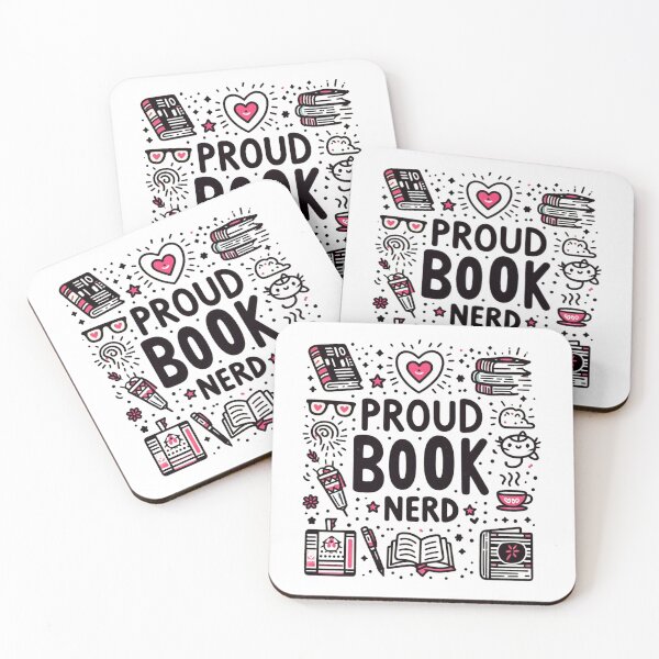 Item preview, Proud Book Nerd Illustration  designed and sold by darsh30.