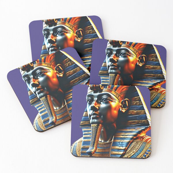 Item preview, Tutankhamun, the ancient Egyptian pharaonic king with the famous golden mask 34 designed and sold by AnadAA.