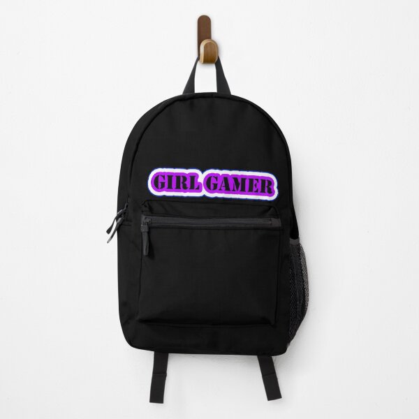 Item preview, Girl Gamer Words in Purple Black White designed and sold by Beachy.