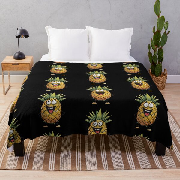 Item preview, Smiling Pineapple with Shoes, funny, gifts, designed and sold by Ewelina Niemiec.