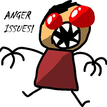 Artwork thumbnail, Anger Issues! Design by SoftMoth64