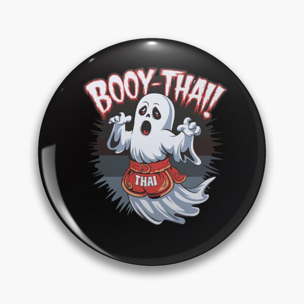 Item preview, Booy-Thai Muay Thai Ghost Design Halloween designed and sold by CoolCrazyQuirky.