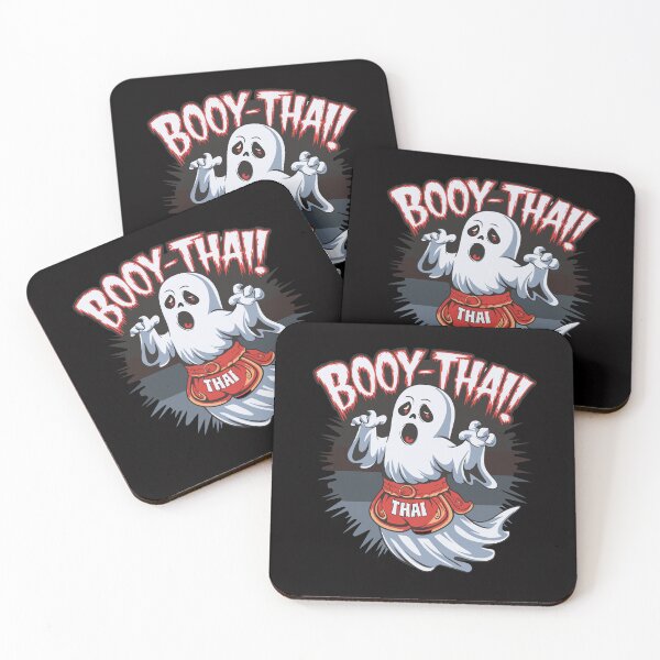 Item preview, Booy-Thai Muay Thai Ghost Design Halloween designed and sold by CoolCrazyQuirky.