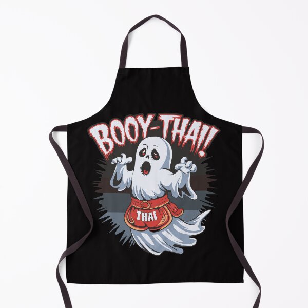 Item preview, Booy-Thai Muay Thai Ghost Design Halloween designed and sold by CoolCrazyQuirky.