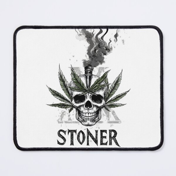 Item preview, Skull Stoner - Raw Pencil Art designed and sold by SkullTroops.