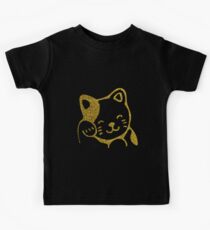 cute cat baby meow Kids Tee