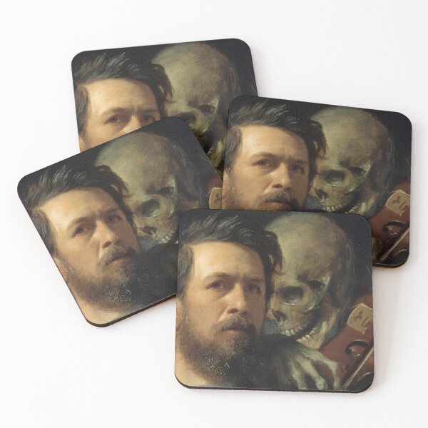 Item preview, Skeleton Whispering In Man s Ear  designed and sold by Teetans.