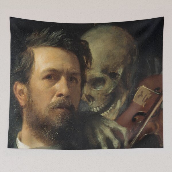 Item preview, Skeleton Whispering In Man s Ear  designed and sold by Teetans.