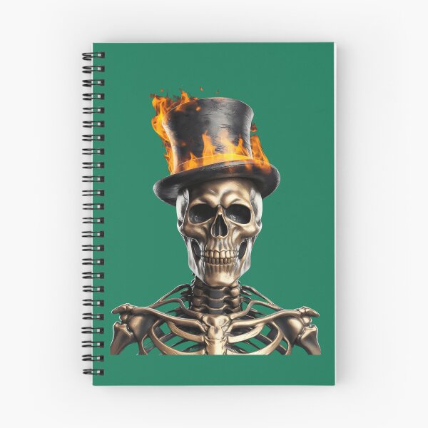 Item preview, Fiery skeleton. designed and sold by MyHappyArtShop.