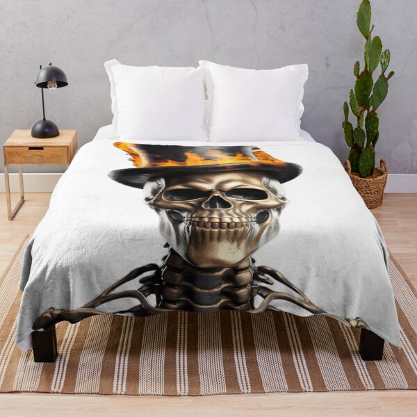 Item preview, Fiery skeleton. designed and sold by MyHappyArtShop.