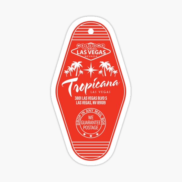 Item preview, Vintage Las Vegas Tropicana Hotel & Casino Key designed and sold by Epitome Girl.