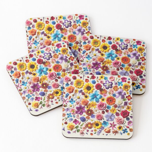 Item preview, Colorful assortment of Tulips, Daisies, Roses and Sunflowers designed and sold by annenambiro.