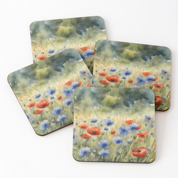 Item preview, Summer Flower Meadow Oil Painting designed and sold by CalmnessbyChoice.