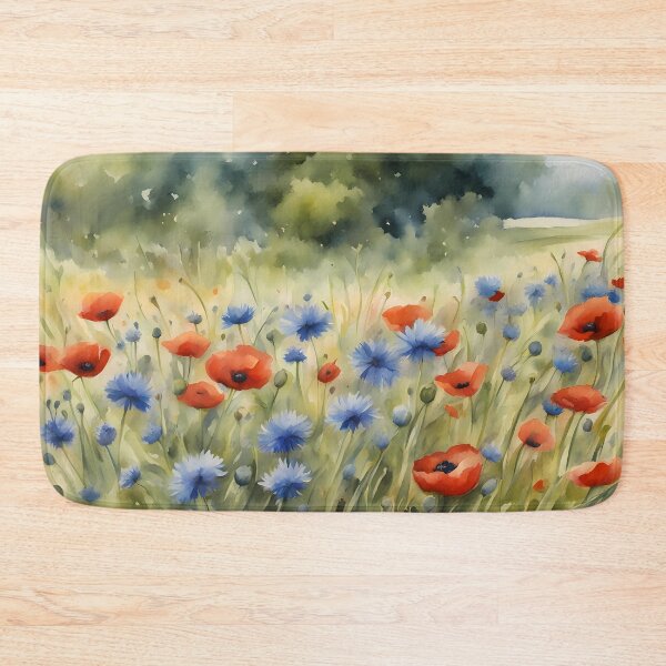 Item preview, Summer Flower Meadow Oil Painting designed and sold by CalmnessbyChoice.
