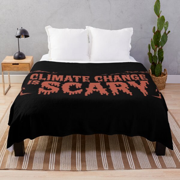 Item preview, Climate change is scary designed and sold by Coollzone.