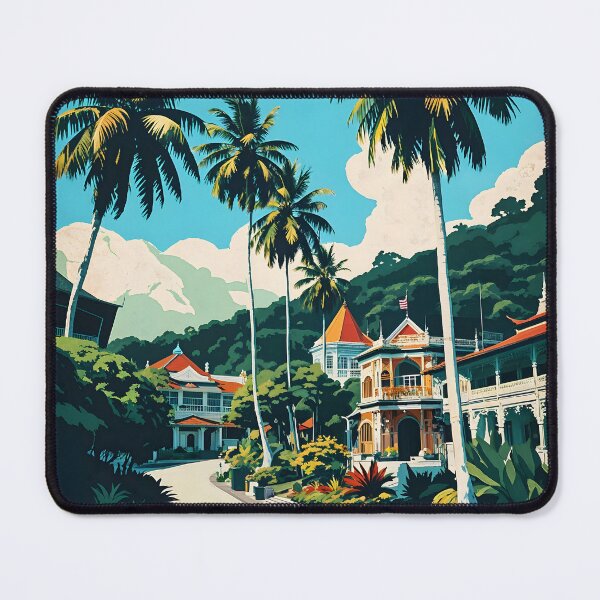 Item preview, Penang Hill Malaysia Vintage Travel Tourism designed and sold by TravelersGems.