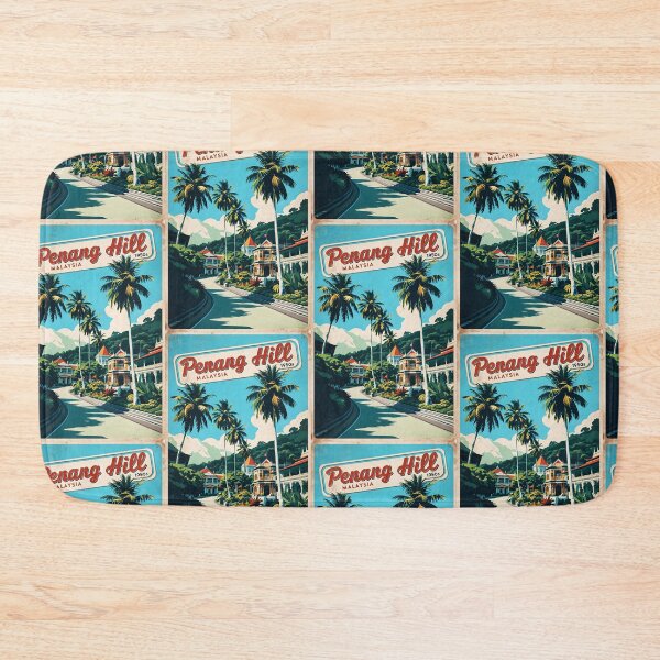 Item preview, Penang Hill Malaysia Vintage Travel Tourism designed and sold by TravelersGems.