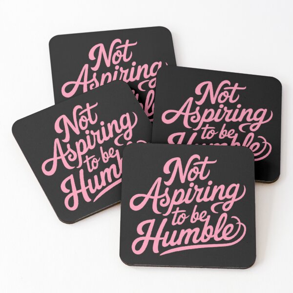 Item preview, Confidence Statement: Not Aspiring to be Humble, funny gift for woman’s designed and sold by love3617.