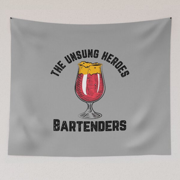 Item preview, Bartenders The Unsung Heroes designed and sold by 87-Aesthetics.