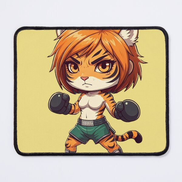 Item preview, Tiger Girl Boxer designed and sold by ZenOfAIarts.