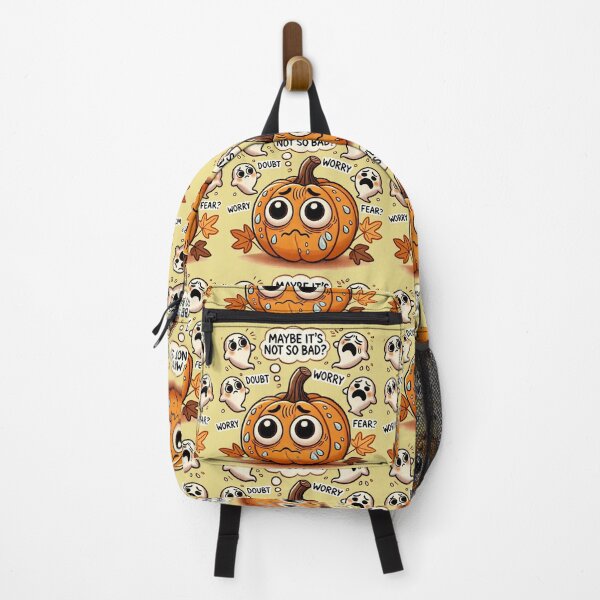 Item preview, Anxious Pumpkin- Maybe it’s not so bad? designed and sold by Rajasekar.