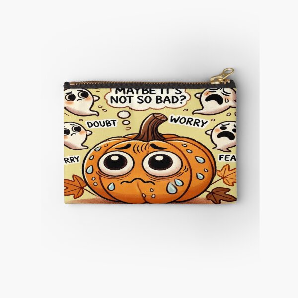 Item preview, Anxious Pumpkin- Maybe it’s not so bad? designed and sold by Rajasekar.