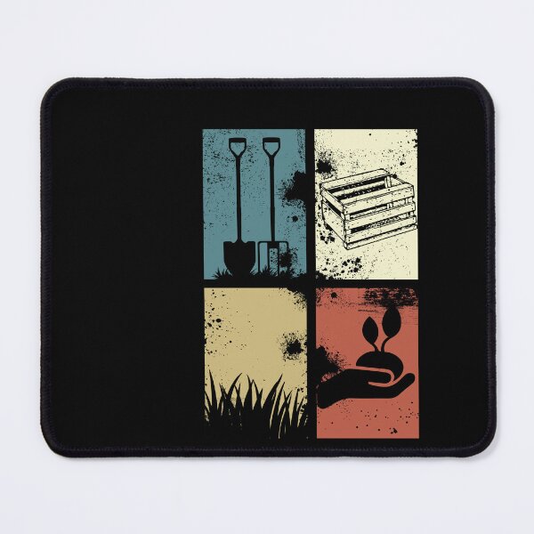 Item preview, Garden Tile Retro Style designed and sold by GartenIdeen.