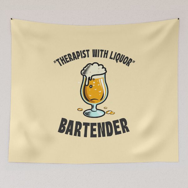 Item preview, Bartenders Therapist with Liquor designed and sold by 87-Aesthetics.