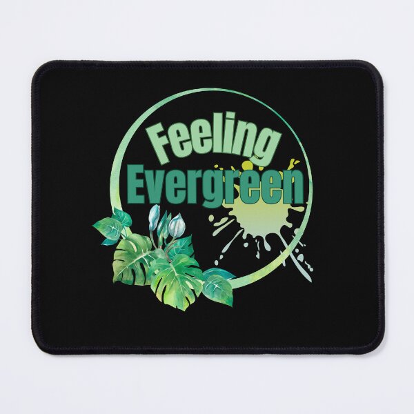 Item preview, Feeling Evergreen Circle with Monstera Leaves and Flowers designed and sold by ToxiCool.
