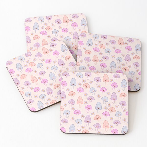 Item preview, Cosy Kawaii Mushroom Forest designed and sold by RebeccaFlaherty.