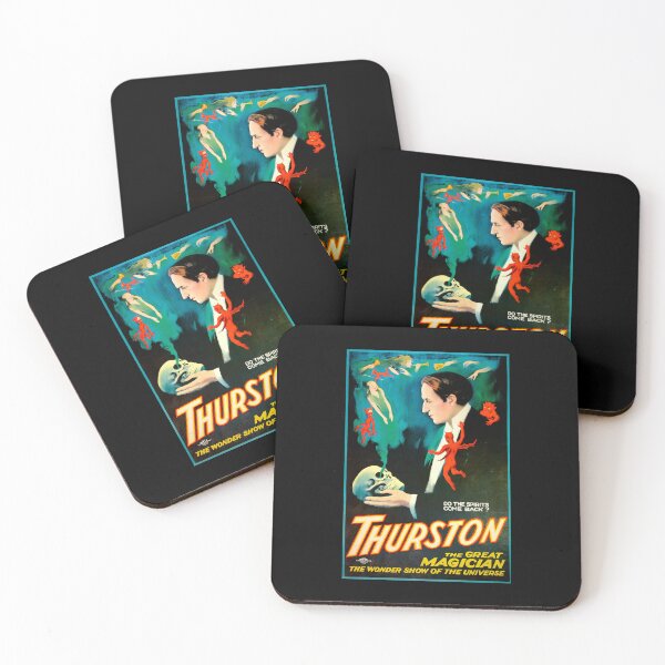 Item preview, Thurston the Great Magician Vintage Poster HD designed and sold by Retr0Tshirts.
