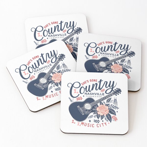 Item preview, She's Gone Country Nashville Tennessee Music City designed and sold by HowToCanadian.