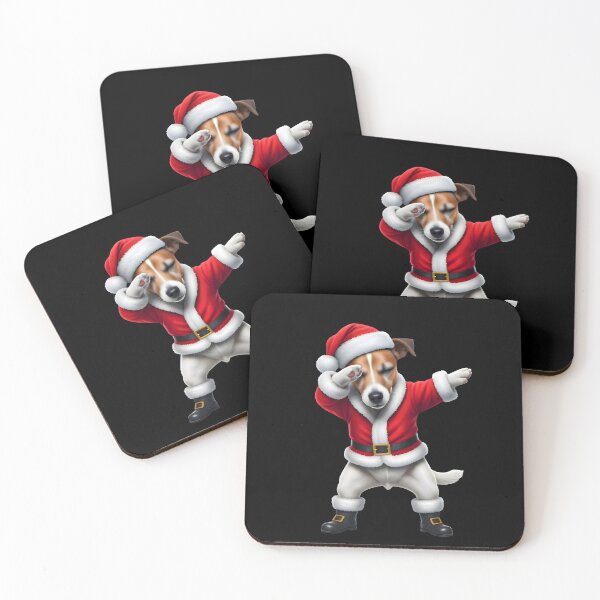 Item preview, Perro Papá Noel haciendo dabbing designed and sold by SpeakingPrint2.